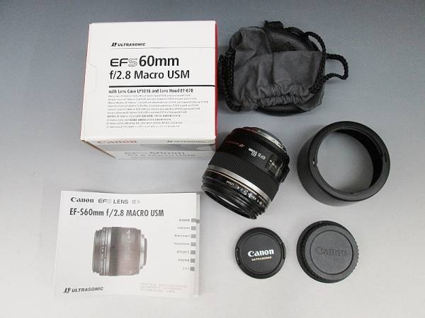 Canon EF-S60mm F2.8 マクロ USM
